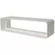 Connecteur rectangulaire en plastique 220 x 55 - KS25