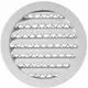 Aluminium rooster Ø160 wit - MRA160W - RAL9016