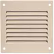 Grille métal 100 x 100 mm beige - MR1010Y