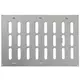Metalen rooster verstelbaar 300x200 gegalvaniseerd - MR3020RZn