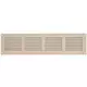 Grille métal 400 x 100 mm beige - MR4010Y