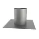 Plakplaat rond 125 mm (135) (sendzimir verzinkt)