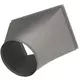 Rond op rechthoekig verloop B=700 mm x H=500 mm