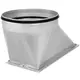 Conduit / tuyau de transition Ruck® - 500x200 - Ø 315 avec joint en caoutchouc - UKR 1050 315