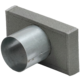 Thermoduct deksel 170x80 met aansluiting Ø 80mm tbv instortkanaal