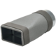 Thermoduct verloopstuk 220x80 mm naar diameter 150 mm