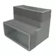 Thermoduct bocht 90 graden 170x80 verticaal tbv instortkanaal