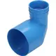 Wavin Ventiza élément terminal 90 degrés PVC rond 125x80x50 mm M/M