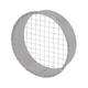 Buisrooster diameter 630 mm 90 graden (Sendz. Verz.)  RAL7035