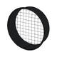 Grille tubulaire Ø 250 mm avec maille pour conduit rigide galvanisé - sur mesure RAL9005