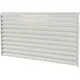Maxivent by Econox lamellenrooster voor M4512 horizontaal low profile - LV