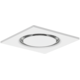 Plafondrooster staal ronde luchtuitlaat voor toe- en afvoer 595x595 mm – 160 mm – RAL 9016