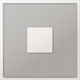 Geperforeerd plafondrooster voor toe- en afvoer 595x595 mm – 125 mm – RAL 9010