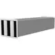 Silencieux pour VAV rectangulaire 600x400 mm