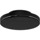 Plafondrooster staal met ronde uitblaas – 125 mm – RAL 9005
