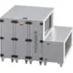 Centrales de traitement d'air Maxivent WTW avec roue thermique 20 000 m³/h et batterie DX horizontale à gauche - RHE 20000 HOD JL T 02