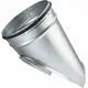 Zadelstuk Ø 315mm - 125mm (45°) - Gegalvaniseerd