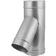 DW diameter 180 mm (180/230) T-stuk T135 EW I316L/I304 (D0,5/0,6)