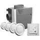 Vasco C400 Basic RF LE Pakket 400 m³/h + vochtsensor + RFT bediening + 4 ventielen