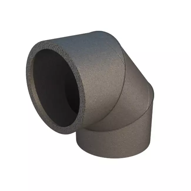 Ubbink Aerfoam 90 graden bocht 180 mm