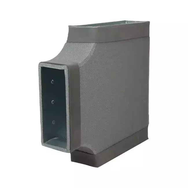 Thermoduct T-stuk 90 graden 170x80 - 170x80 tbv instortkanaal