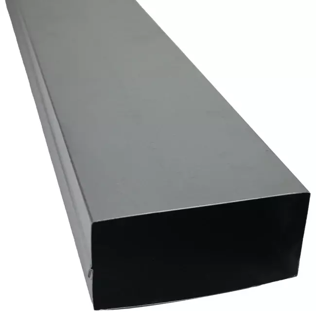 Gegalvaniseerd instortkanaal 170x80 mm met lengte 3000 mm