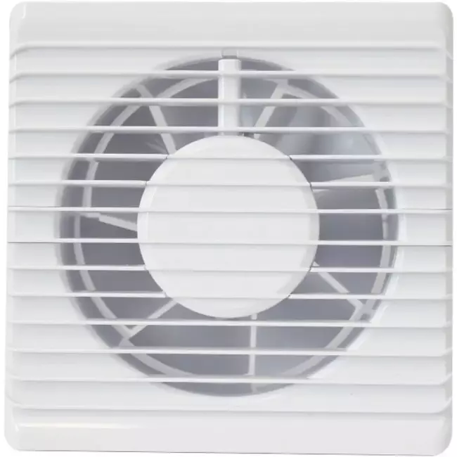 Badkamerventilator Ø 125 mm Wit - energy planet 125 S