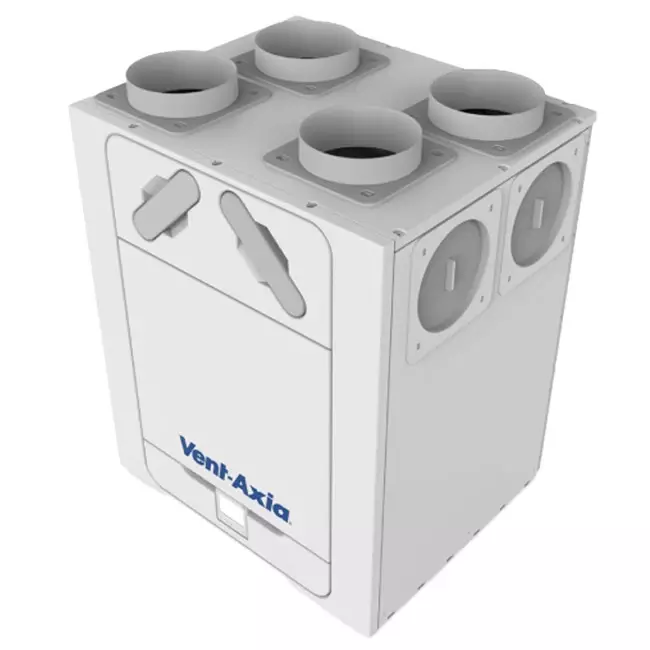 Vent-Axia WTW wandunit Econiq 400L links - 400 m³/h