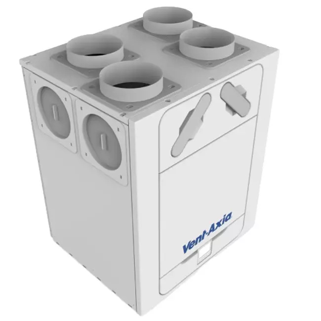 Vent-Axia WTW wandunit Econiq 400L links - 400 m³/h
