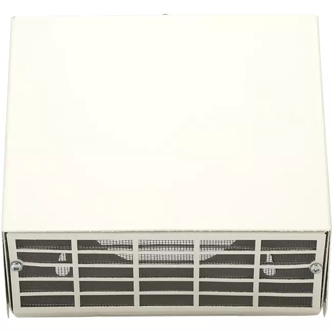 Afdekkap WTW HRU wall Ø100 - RAL9010