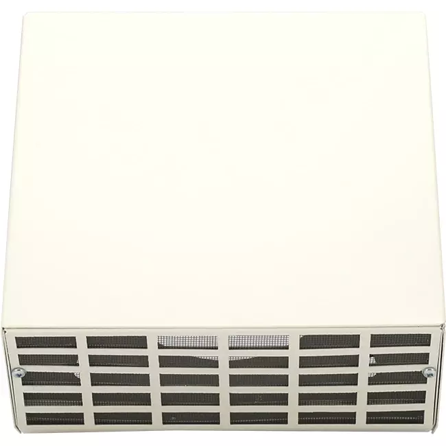 Afdekkap WTW HRU wall Ø150 - RAL9010
