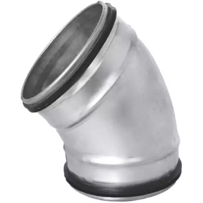 Ronde spiro bocht 45° Ø 180mm voor spirobuis