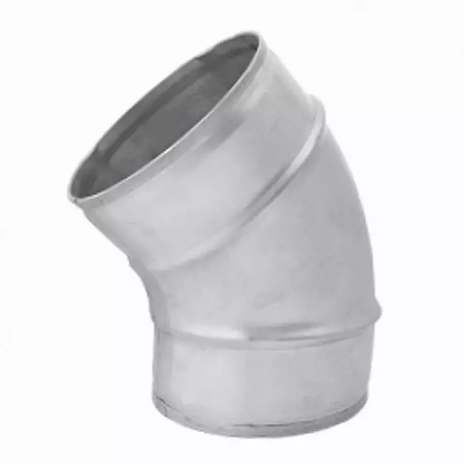 Biegedurchmesser 80 mm 45 Grad (nicht sicher)