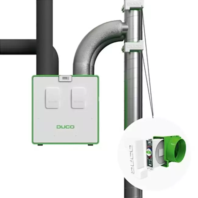 Vanne multizone Duco DucoBox Energy D160
