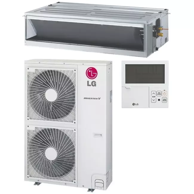LG-UB70 19,0 kW Kanaal inverter set binnen en buitenunit