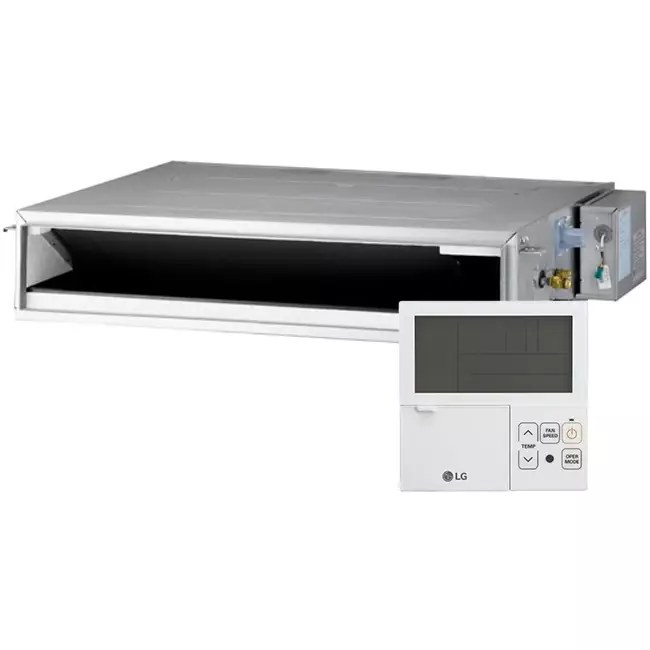 Climatiseur LG à faible statique unité intérieure + télécommande CL09F R32 2.6 kW