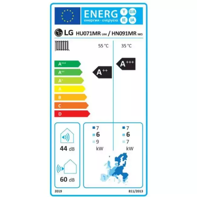 LG Unité extérieure Therma-V pompe à chaleur 7.0kW R32