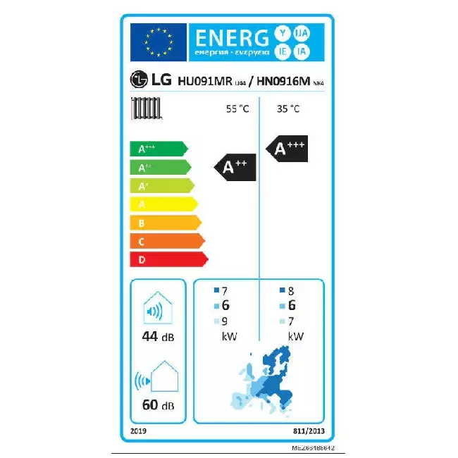 LG Unité extérieure Therma-V pompe à chaleur 9.0kW R32