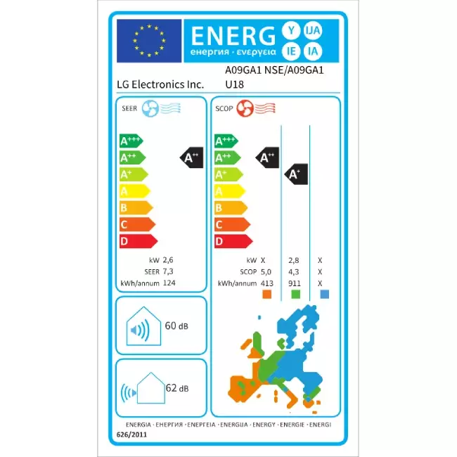 LG Gallery Special Dual Inverter airco R32 2,5 kW set