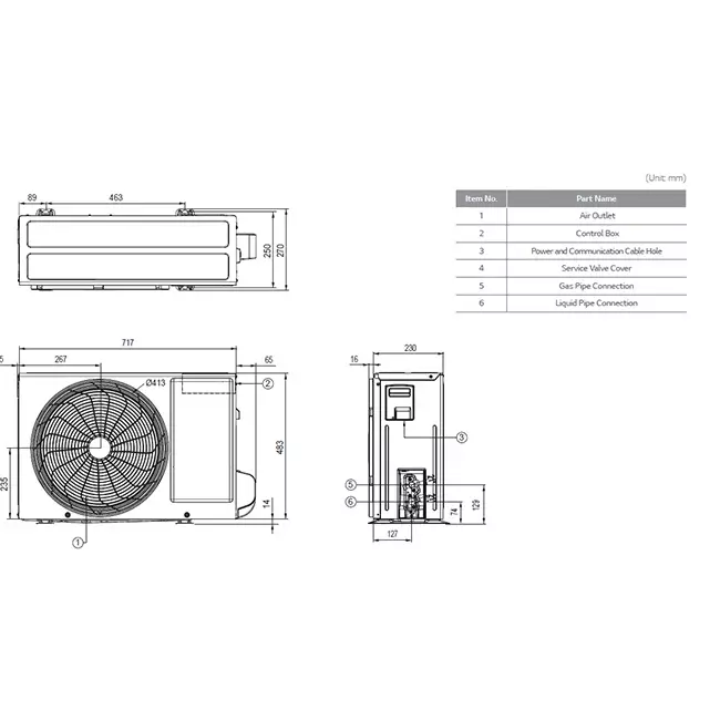 LG Air Purifying Inverter airco R32 2,5 kW set