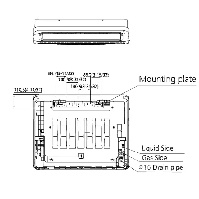 Maxicool Inverter Console airco R32 5,0 kW set