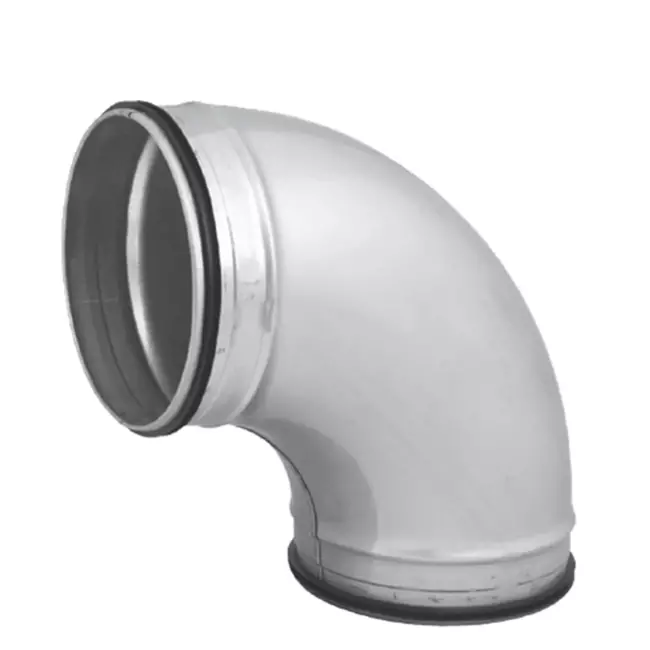 Ronde spiro bocht 90° Ø 150mm voor spirobuis