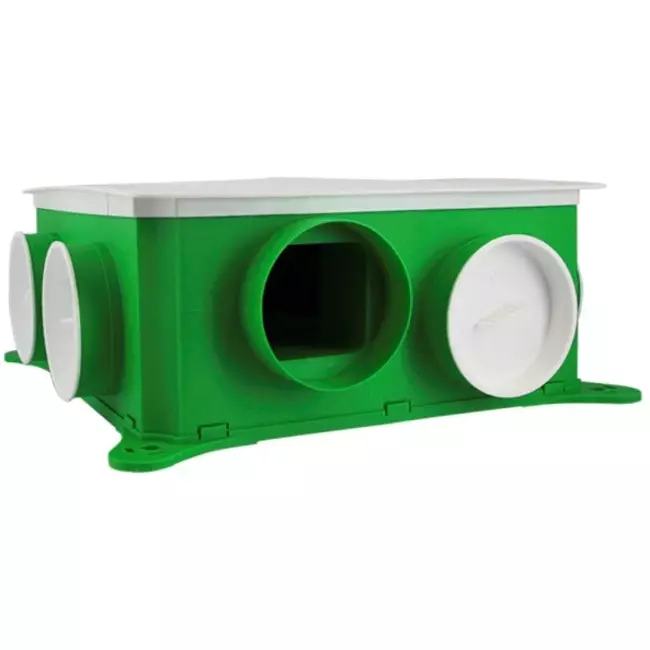 DucoBox Silent Connect 400 m³/h + RFT bediening - randaarde stekker