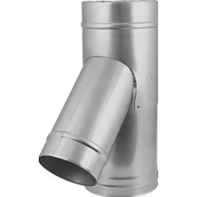 EW diameter  200 mm T-stuk 135 gr I316L (D0,5)