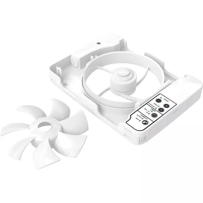 Vmc salle de bain Vent-Axia Lo-Carbon iQ de design plat Ø 100 - 125