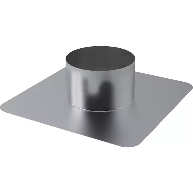 Plaque à coller Thermoduct en aluminium pour roof terminal de 160mm de diamètre - 25 degrés