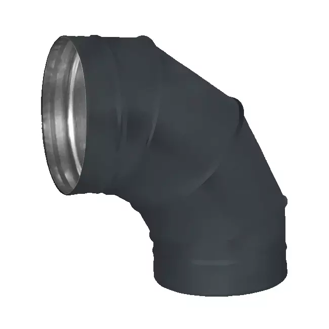 Spiro bocht 560 mm 90 graden (sendz. verz.) RAL7016