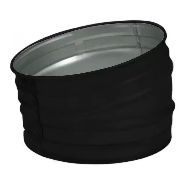 Coude rond spiralé 15° Ø 125 mm  - sur mesure RAL9005