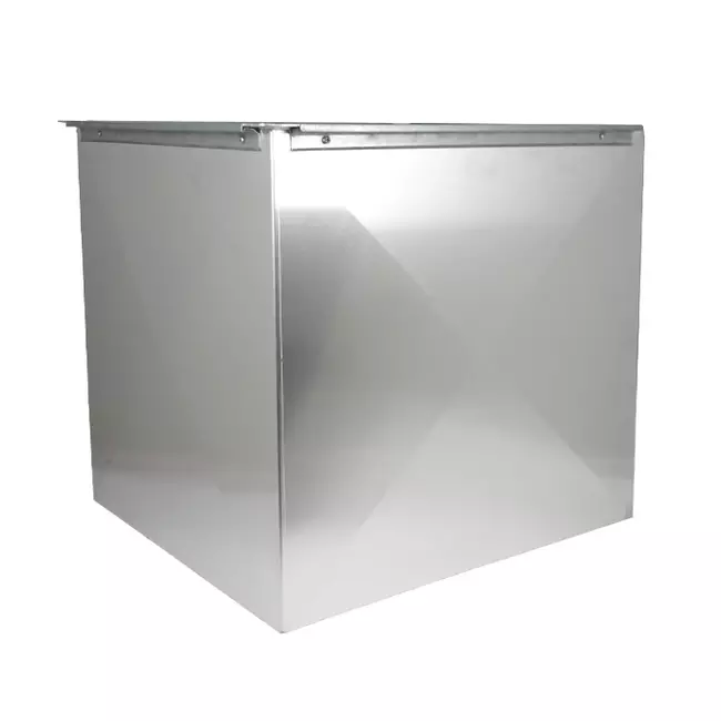 Aluminium aansluitkanaal 700 x 500