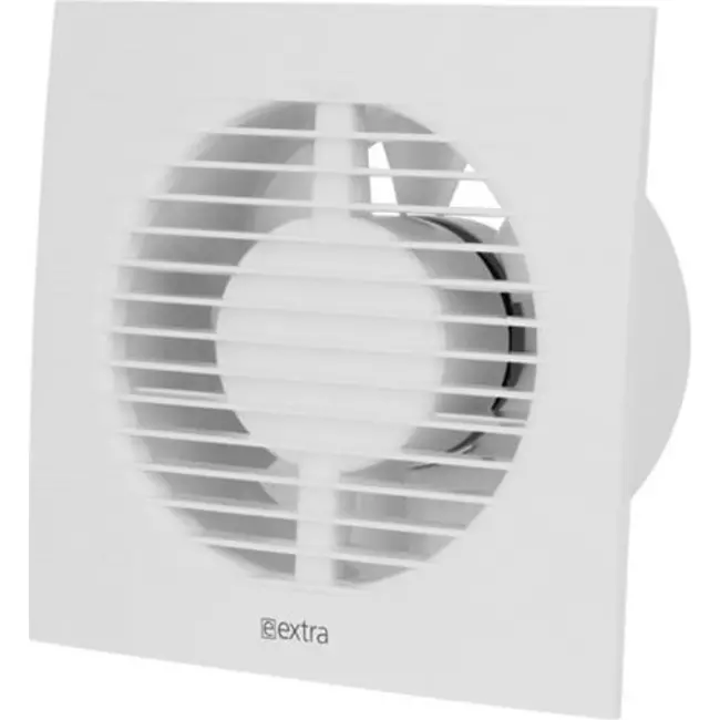 Badkamer ventilator Ø 150 mm Wit met timer en vochtsensor - EE150HT